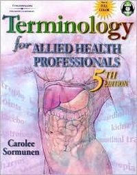 Cover for Terminology for Allied Health Professionals