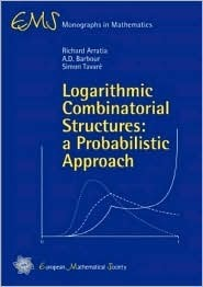 Cover for Logarithmic Combinatorial Structures: A Probabilistic Approach