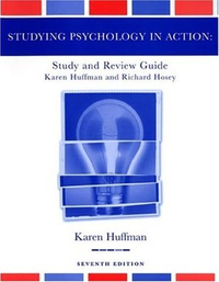 Cover for Study Guide to Accompany Psychology in Action