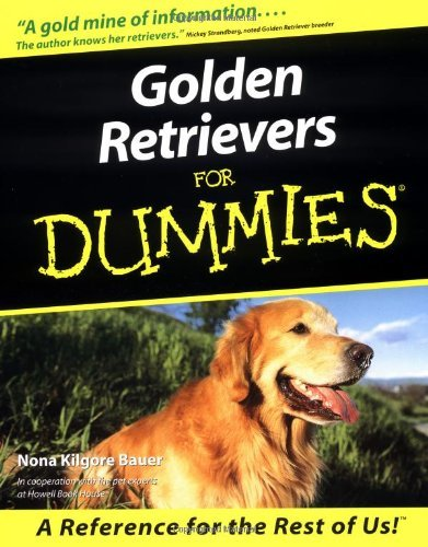 Cover for Golden Retrievers for Dummies