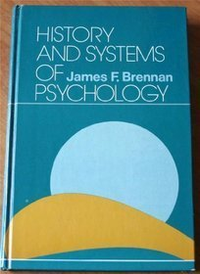 Cover for History and systems of psychology