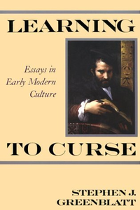 Cover for Learning to Curse: Essays in Early Modern Culture