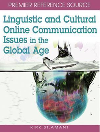 Cover for Linguistic and Cultural Online Communication Issues in the Global Age