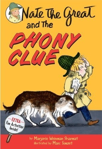 Cover for Nate the Great and the Phony Clue