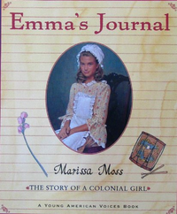 Cover for Emma's journal: The story of a Colonial girl