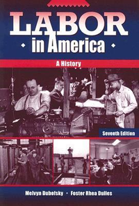 Cover for Labor in America: A History