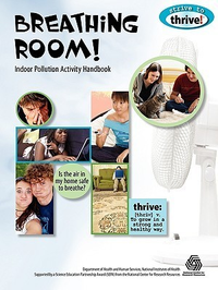 Cover for Breathing Room! Indoor Pollution Activity Handbook