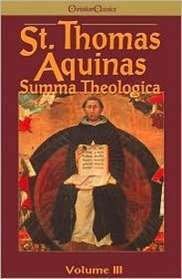 Cover for Summa Theologica Volume 3