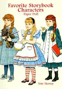 Cover for Favorite Storybook Characters Paper Doll