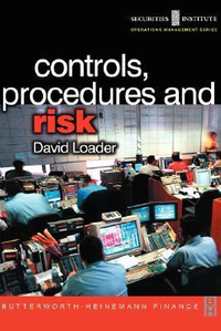 Cover for Controls, Procedures and Risk