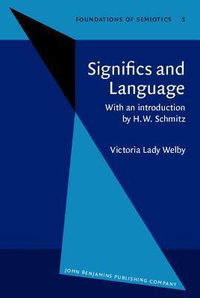 Cover for Significs and Language