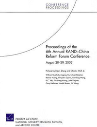 Cover for Proceedings of the 6th Annual Rand China Reform Forum