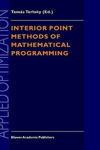 Cover for Interior Point Methods of Mathematical Programming